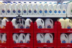 Anchor's triple-layer milk bottle. Loved by packaging technologists, but far from a favourite with many members of the NZ public.